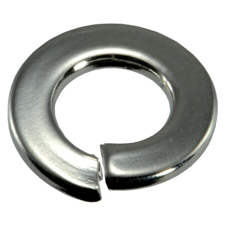 Split Lock Washer,Fits Bolt Size1/4 In (#14)18-8 Stainless Steel,PolishedFinish,15 PK